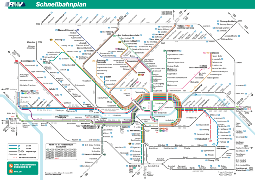 Public Transportation In Frankfurt - A Guide - German Immigration